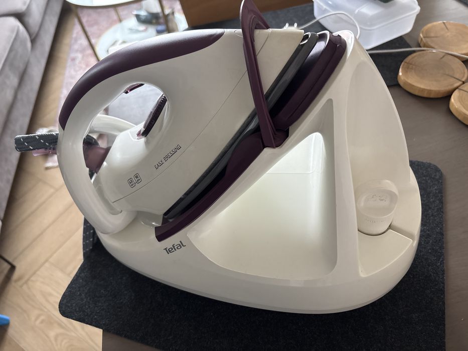 Zelazko Tefal, easy pressing, stacja parowa, generator pary