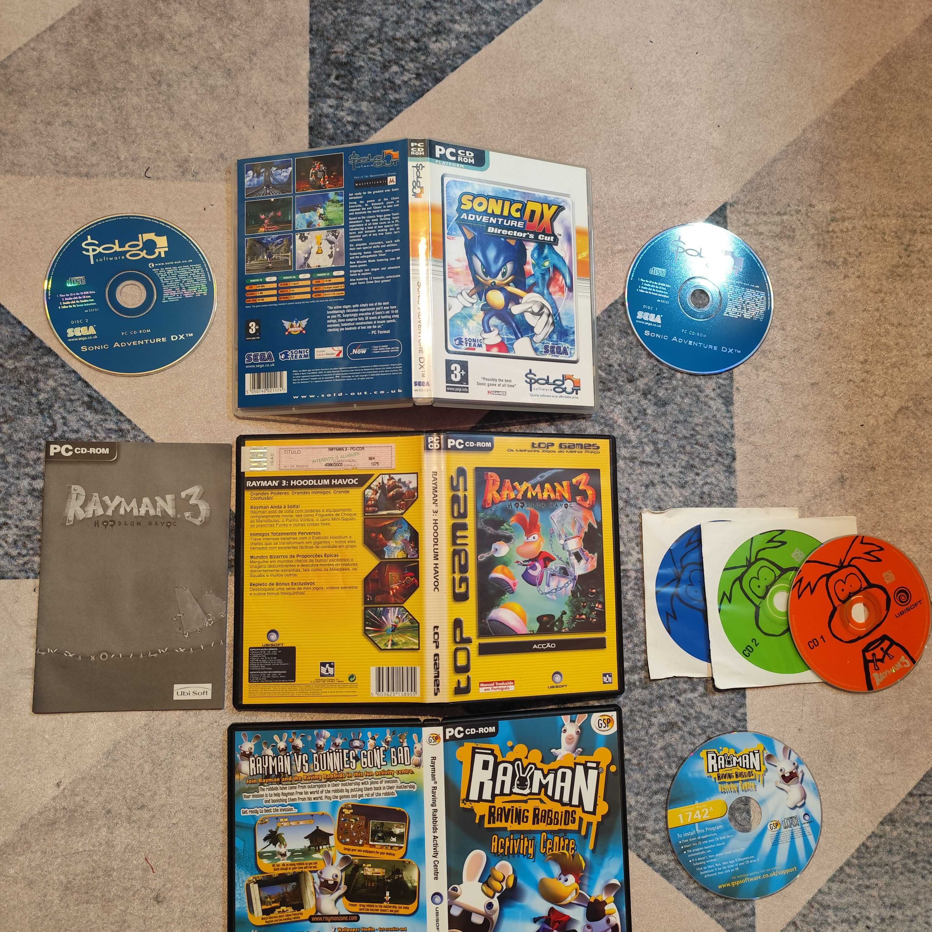 Lote de 5 jogos para PC/Windows