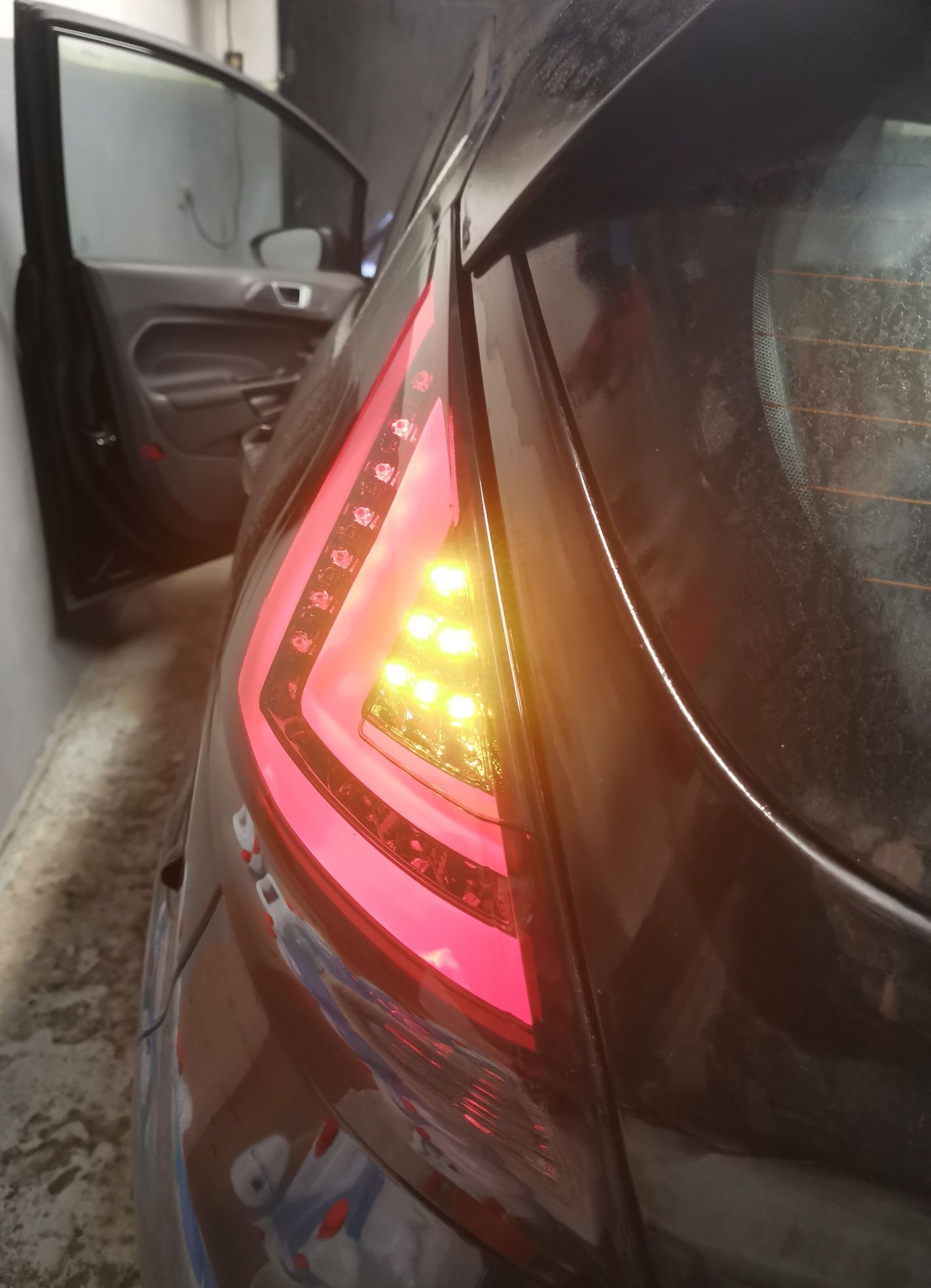 Lampy tylne LED Ford Fiesta mk7 VII 7 generacja Lift