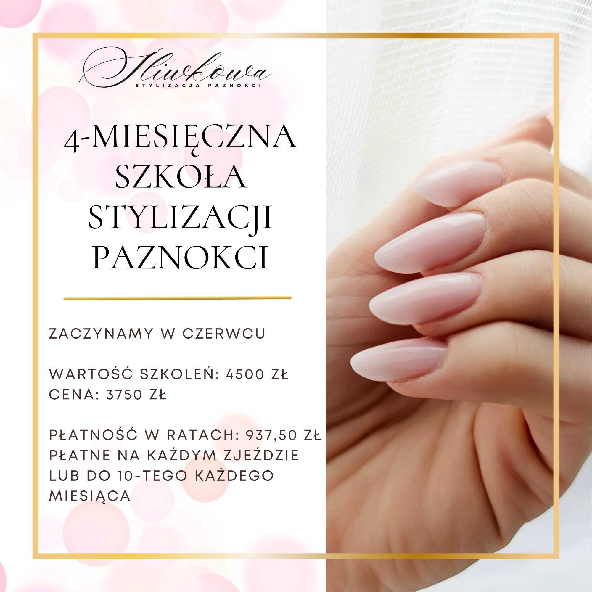 4-miesieczna Szkoła Stylizacji Paznokci