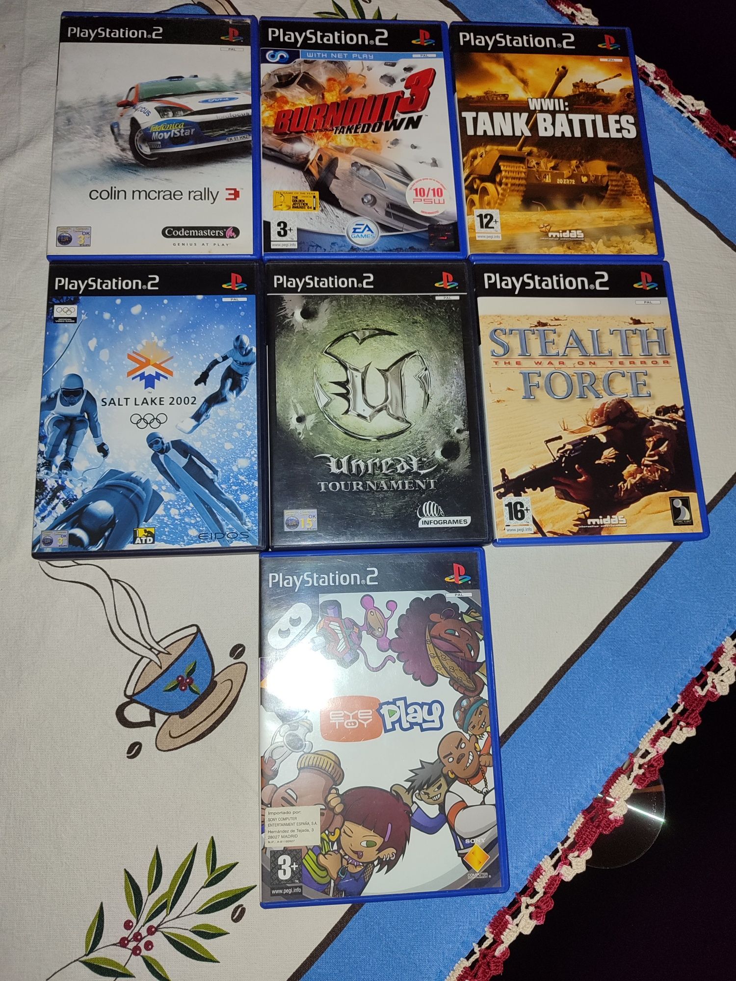 Jogos PlayStation 2 com câmera