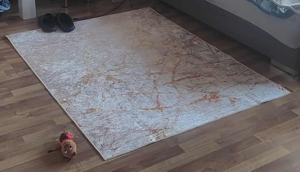 Dywan jasny krótki 120x170