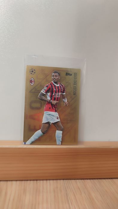 Carta Topps UCL Gold Edge Edition Rafael Leão