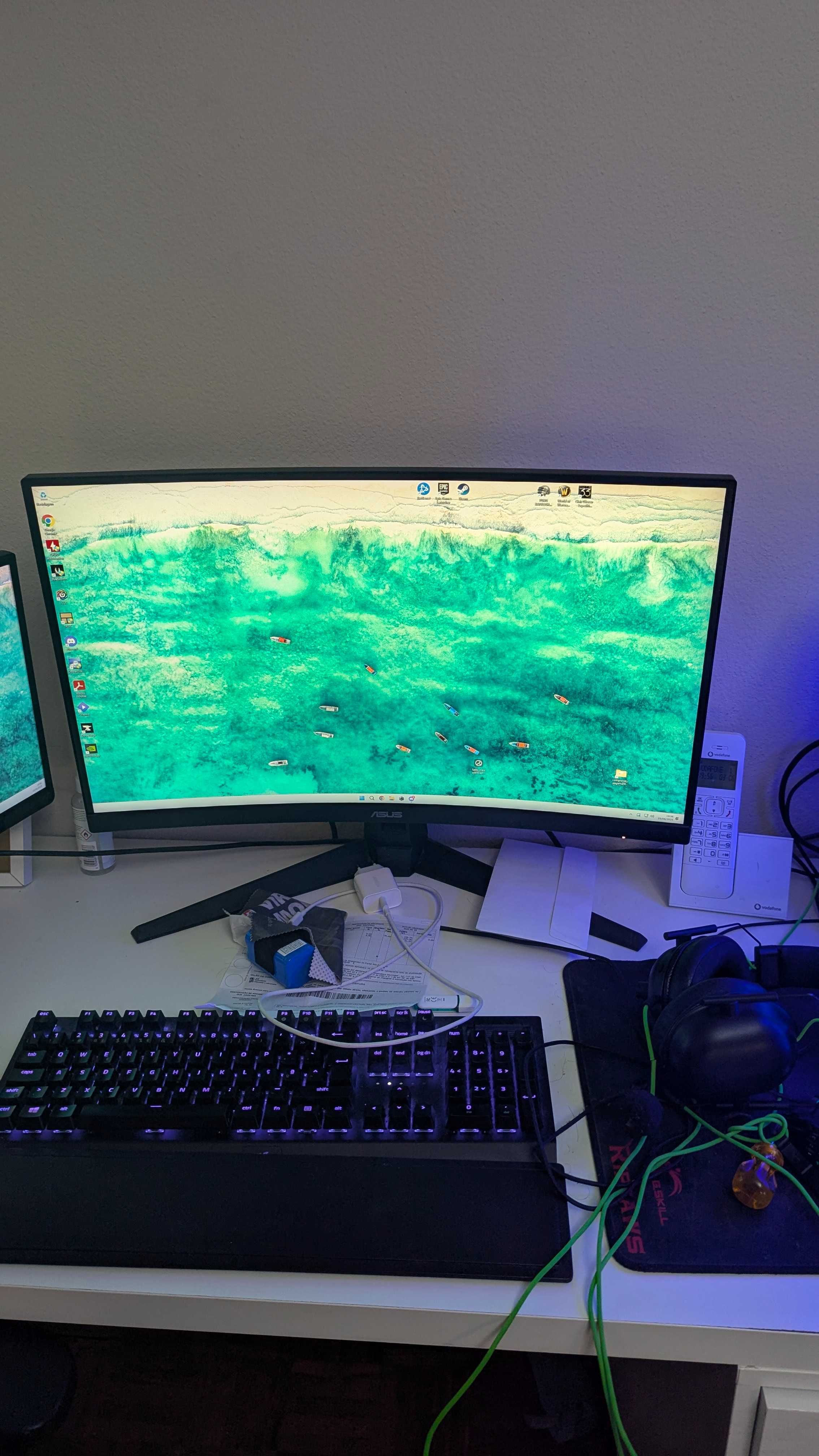 Monitor Asus 27" 1440p 166hz