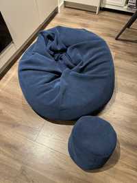 Pouffe bag Cronen Shades of blue