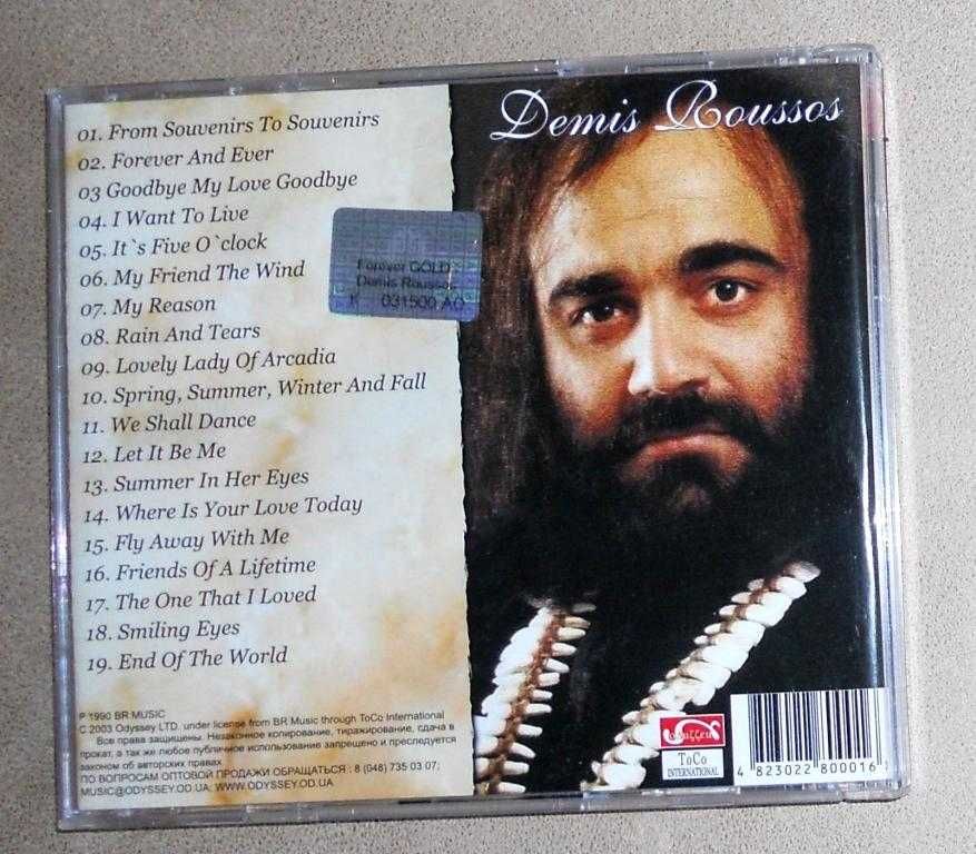 CD диск Demis Roussos - Greatest Hits