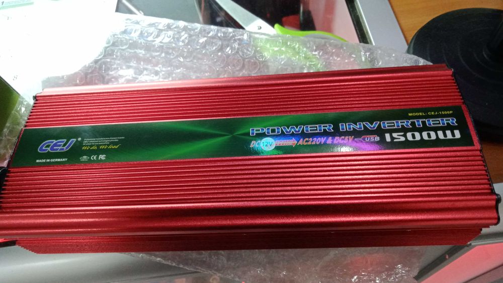 Інвертор(перетворювач) 1600w