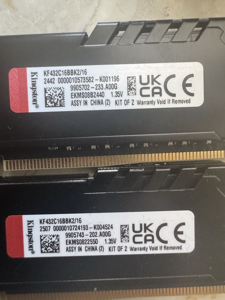 Kingston Fury 2 x 8 GB ( 16GB ) DDR4