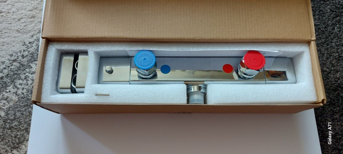 NOWA Ulytid bateria prysznicowa chrom z termostatem