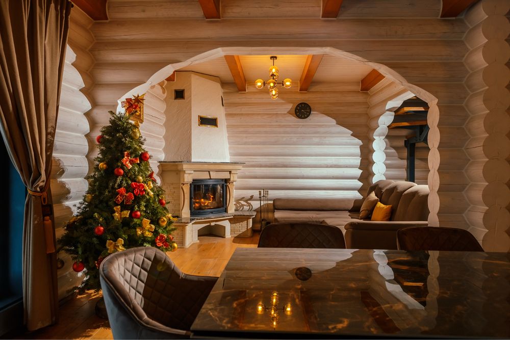 Дім, шале, котедж в грудні у Карпатах, Буковель