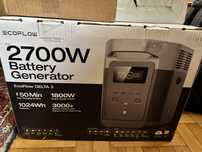 Ecoflow delta 2 ; usa 110v 1024Wh 2700W