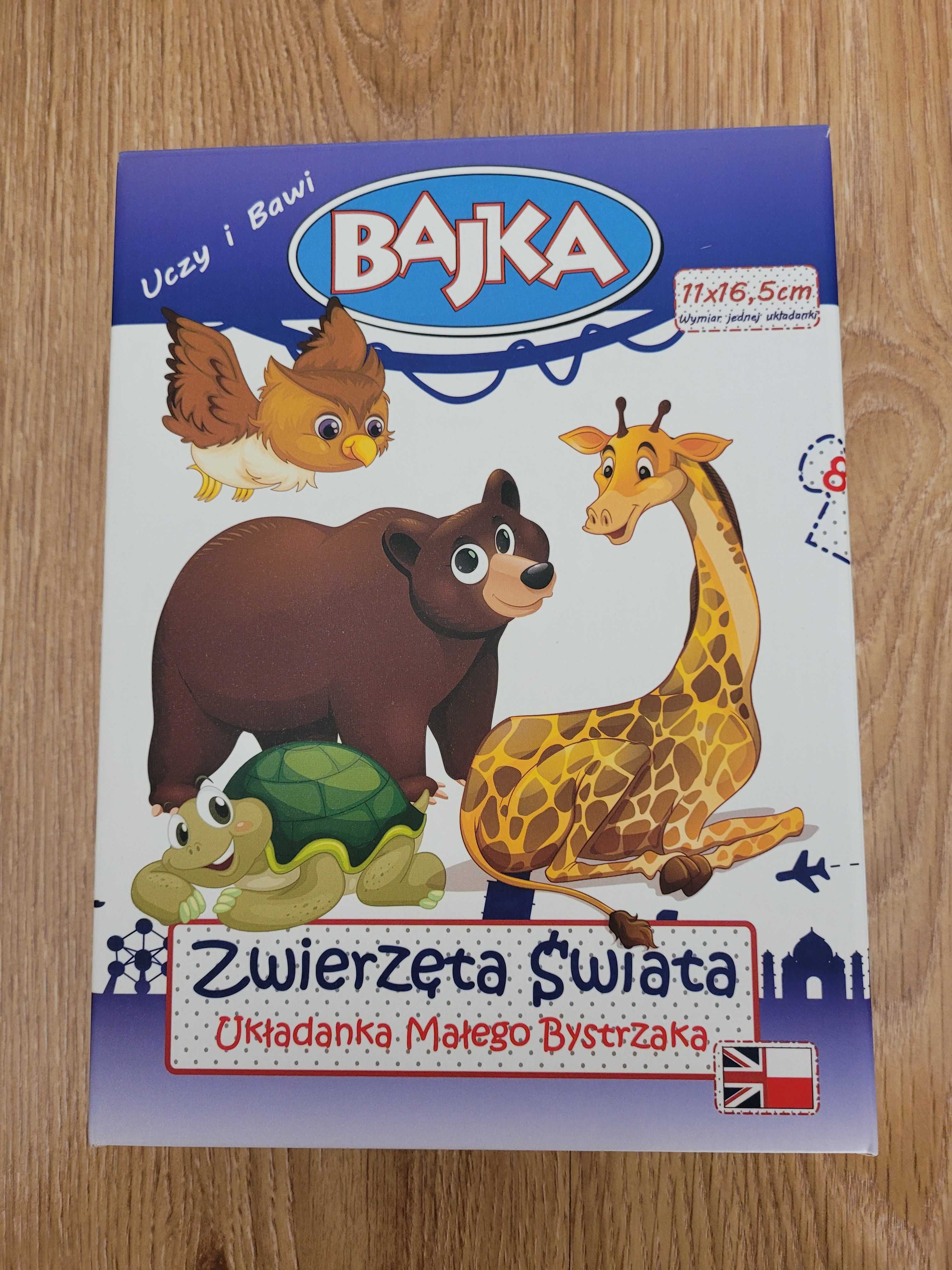 Zestaw puzzli nowe 4+