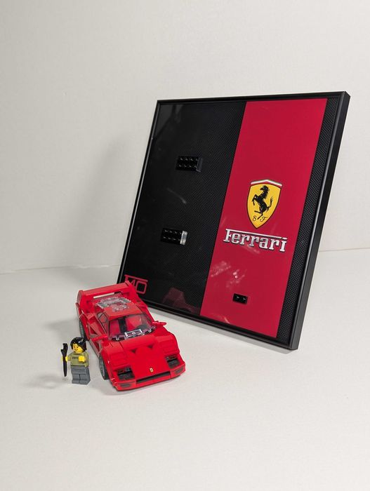 Арт Рамка для Конструктора LEGO Speed Champions Ferrari F40 (76934)
