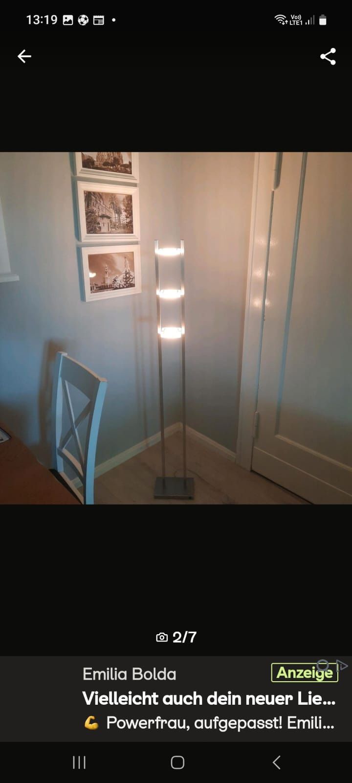 Lampa stojąca LED od Paul Neuhaus