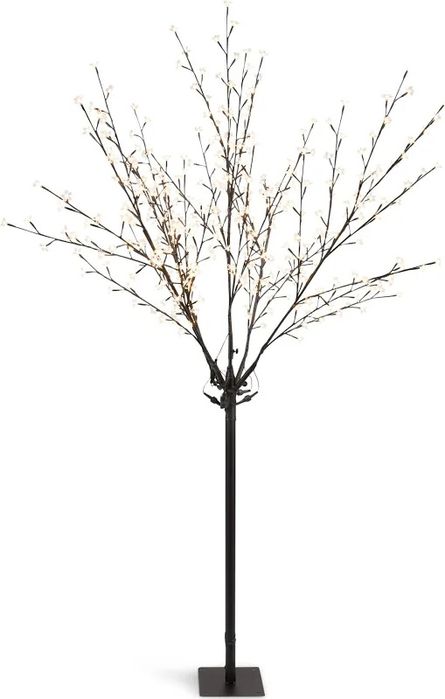 2 árvores luzes led