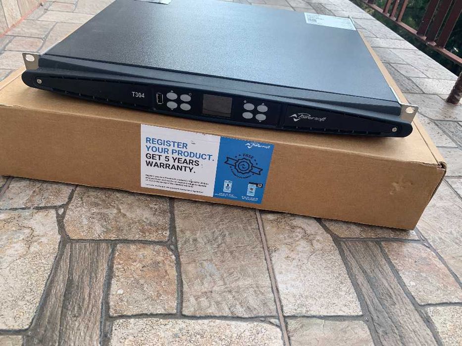 Powersoft T304 DANTE DSP Wzmacniacz Końcówka Mocy 4 kanały BiAmp