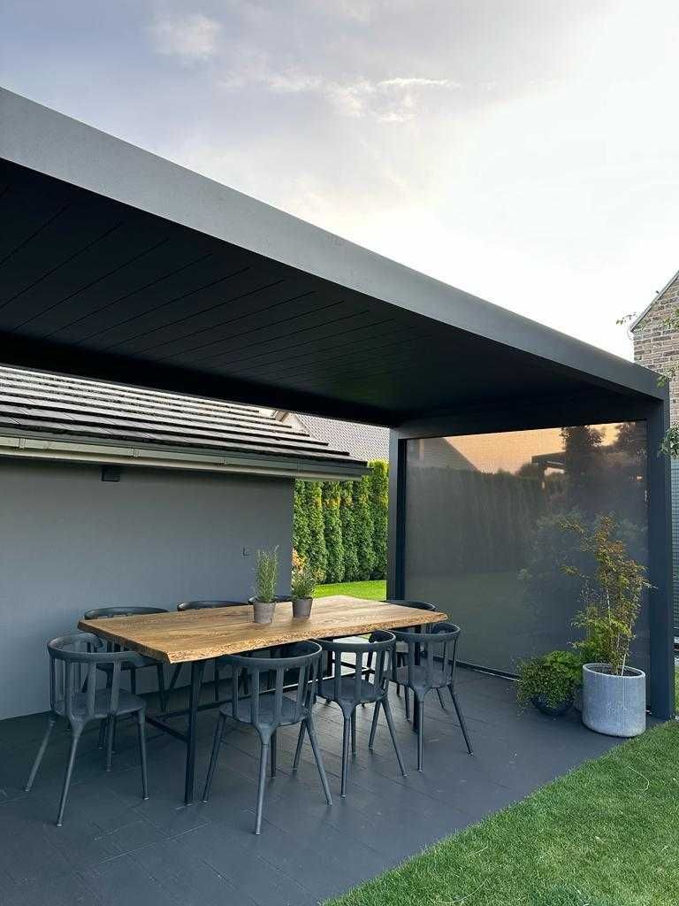 Pergola Aluminiowa Najmocniejsza konstrukcja wodoszczelna LED