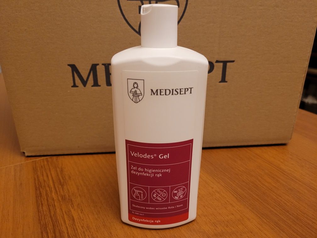 Medisept Velodes Gel 500ml żel do dezynfekcji rąk