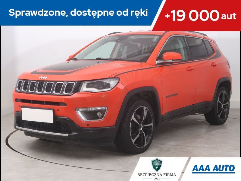 Jeep Compass 2.0 MultiJet, Salon Polska, Automat, Skóra, Klimatronic, Tempomat,