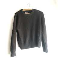 Sweter czarny cropp