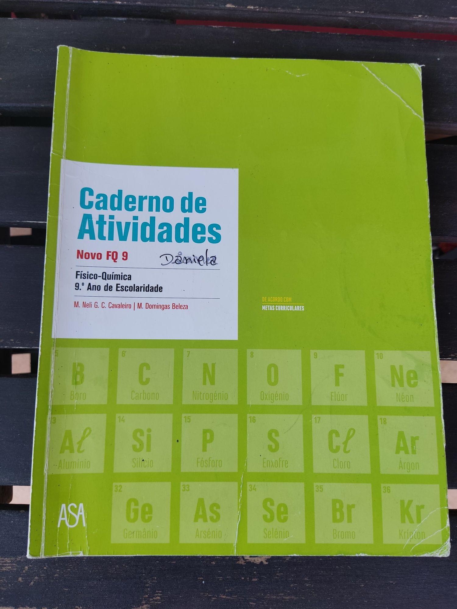 Caderno actividades FQ 9 ano