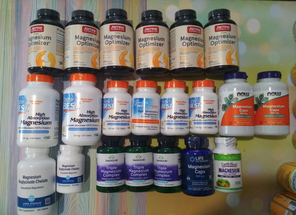 Магній,малат ,таурат ,гліцинат,triplex magnesium,глицинат ,магнеБ6