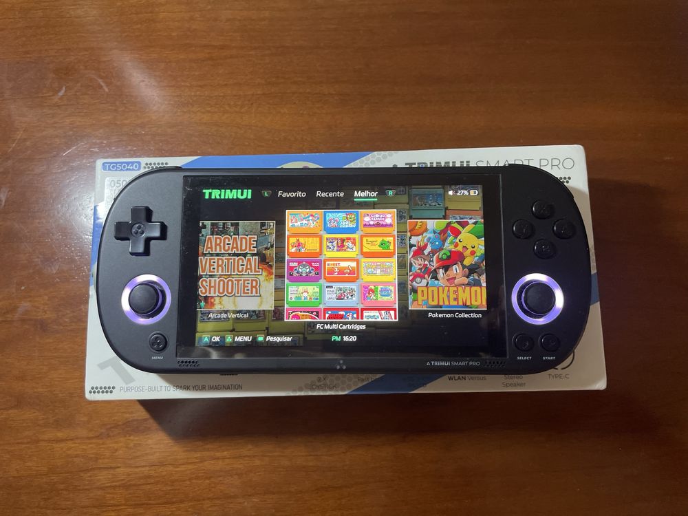 Trimui Smart Pro 128GB com estojo COMO NOVA