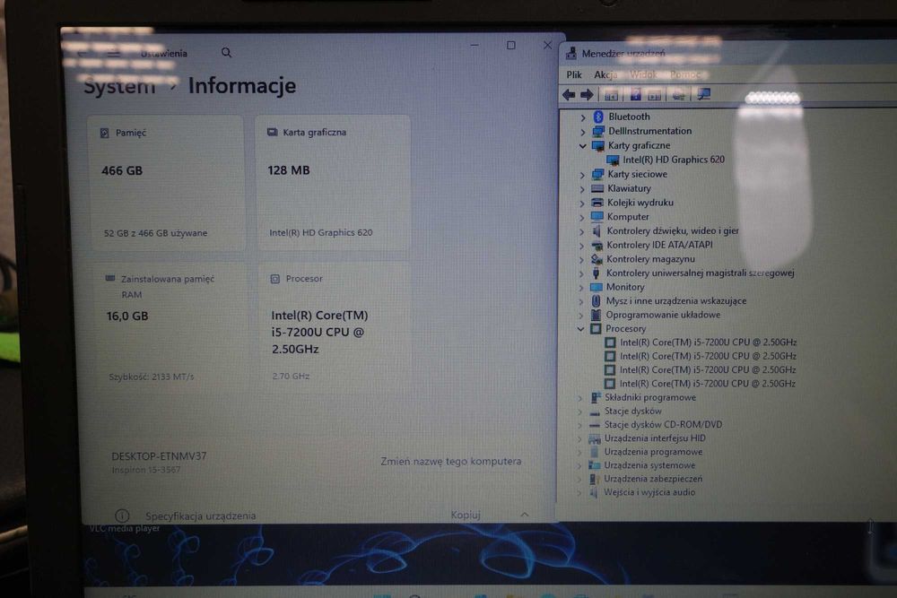 Laptop Używany DELL VOSTRO 15 15,6" HD Dotyk i5 16GB 512GB NVME GW FV