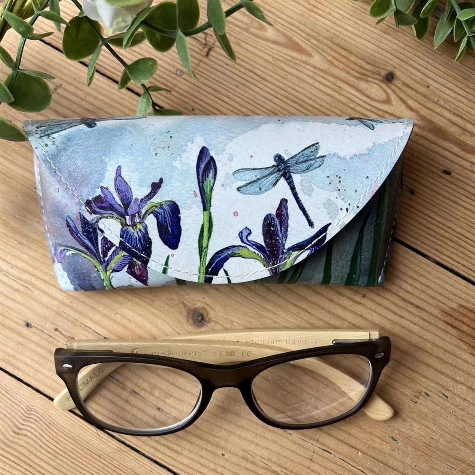 Etui na okulary Gl14 Ważki oprawa: folia