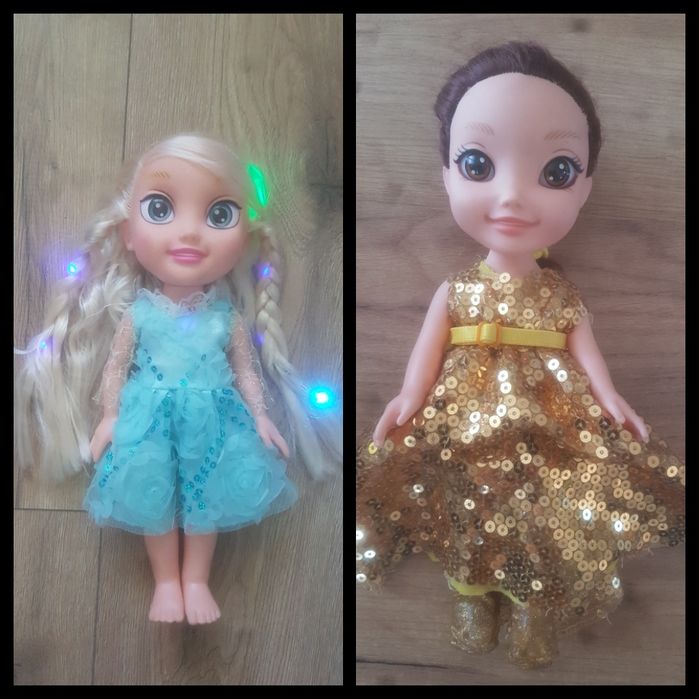 Lalka śpiewająca włosy swiecace