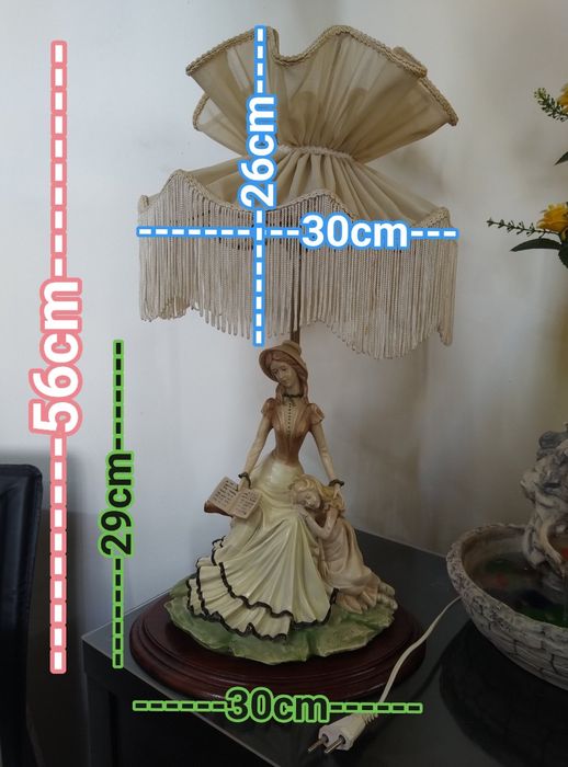 Candeeiros de mesa vintage casa quarto apartamento vivenda escritório.