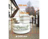Ziemianka Piwnica Ogrodowa Plastikowa 250 Cena Brutto Dostawa cała PL
