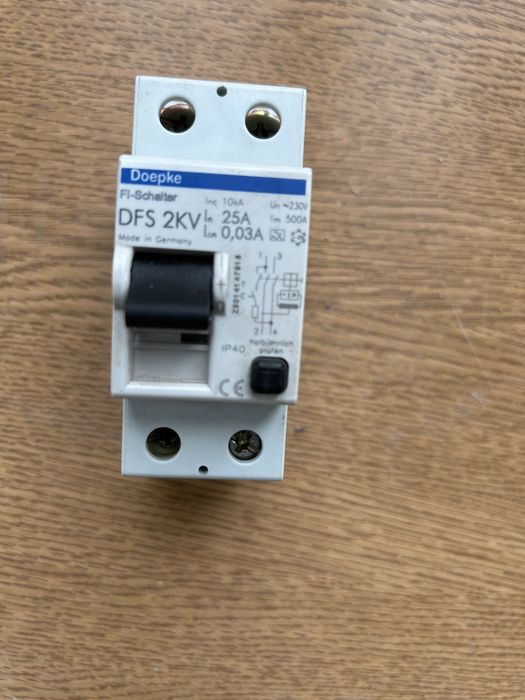 Wylaczniki ochronne roznicowo pradowe