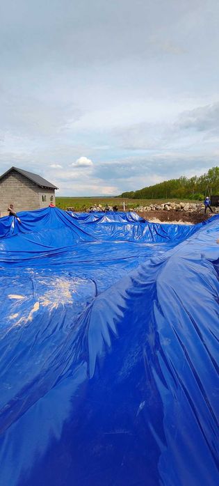 ПВХ плівка для ставків та озер