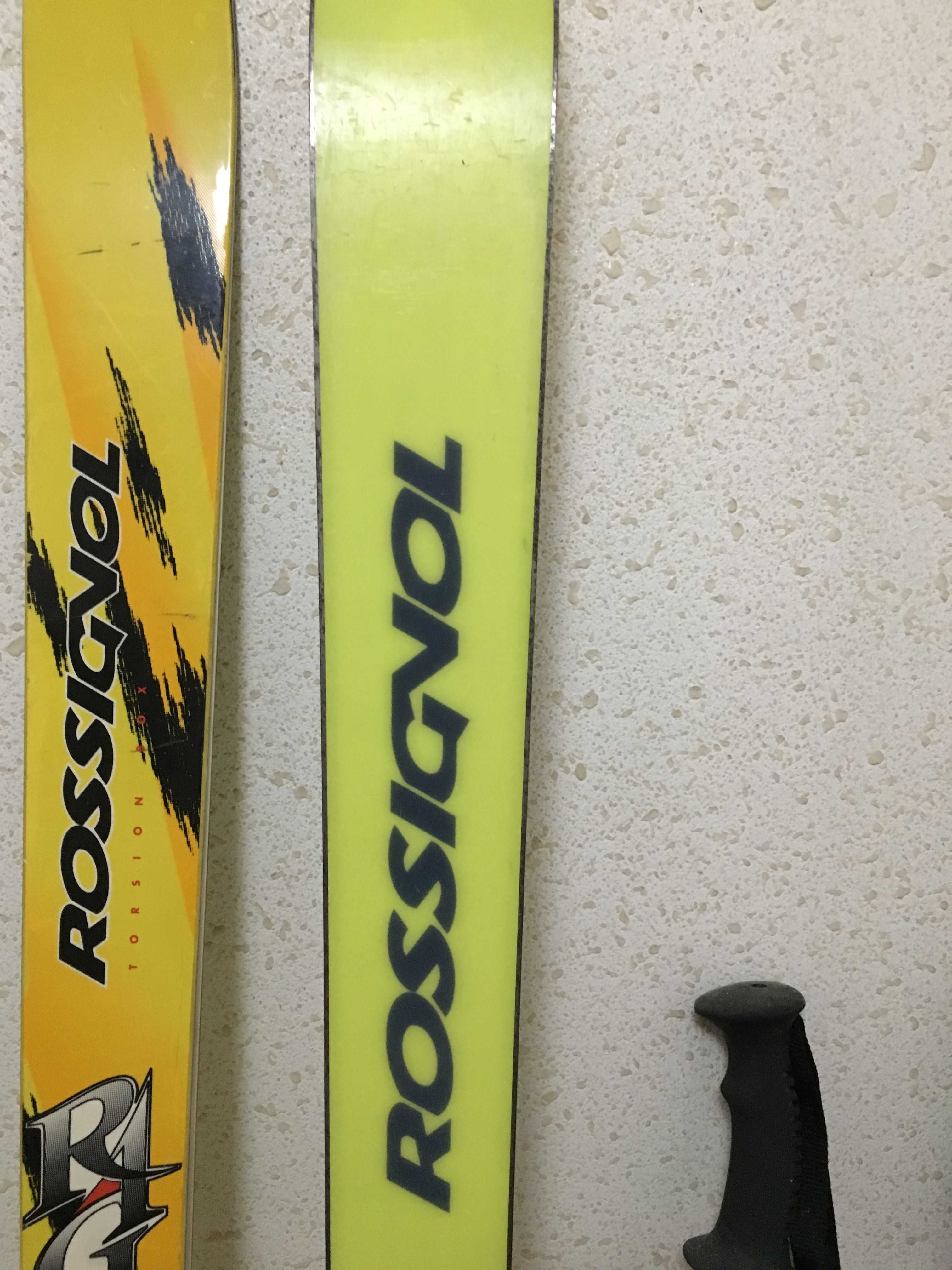 Ski Rossignol, fixadores Salomon, em bom estado!