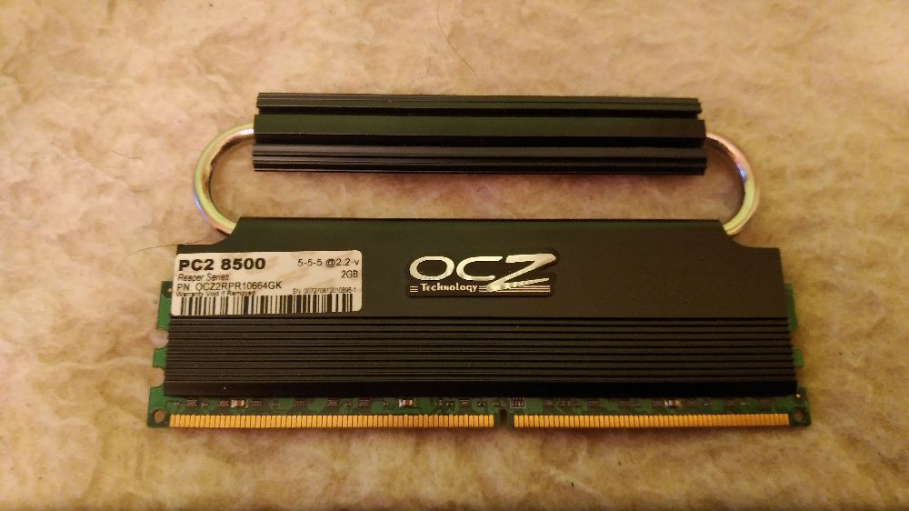 Pamięć ram 4 Gb (2x2GB) - PC2 8500 cena za zestaw