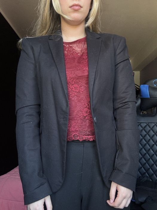 Blazer preto lefties novo