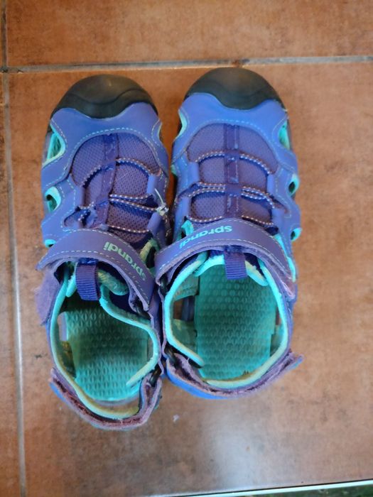 Sandały sprandi świecące