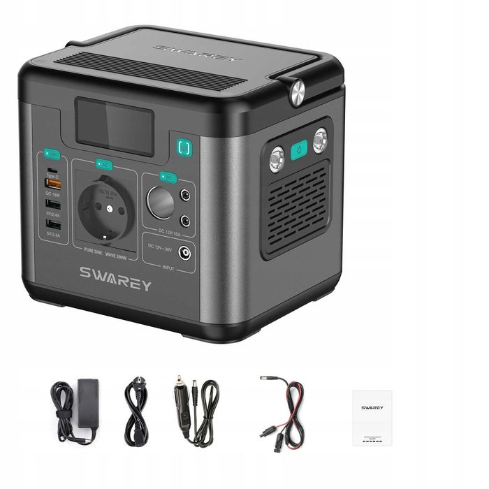 Зарядна електростанція Swarey 222Wh, 600W. Зарядная станция. ДЖБ ИБП