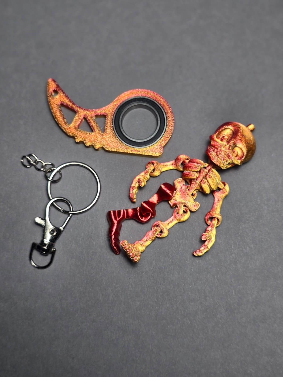 Zestaw: Keyrambit + Szkielet (Flexi) + Kółeczko | Wydruk 3D z PLA
