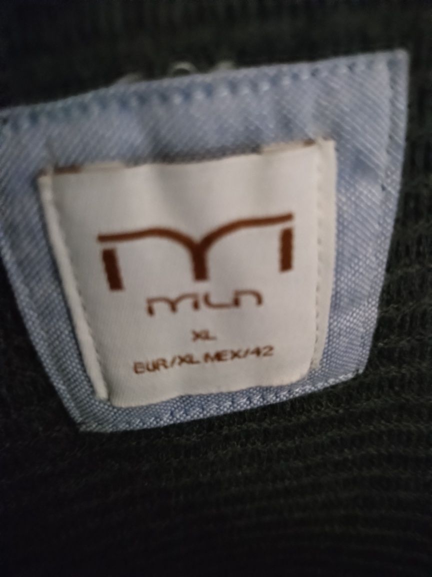 Camisola de malha cinzenta da Milano XL