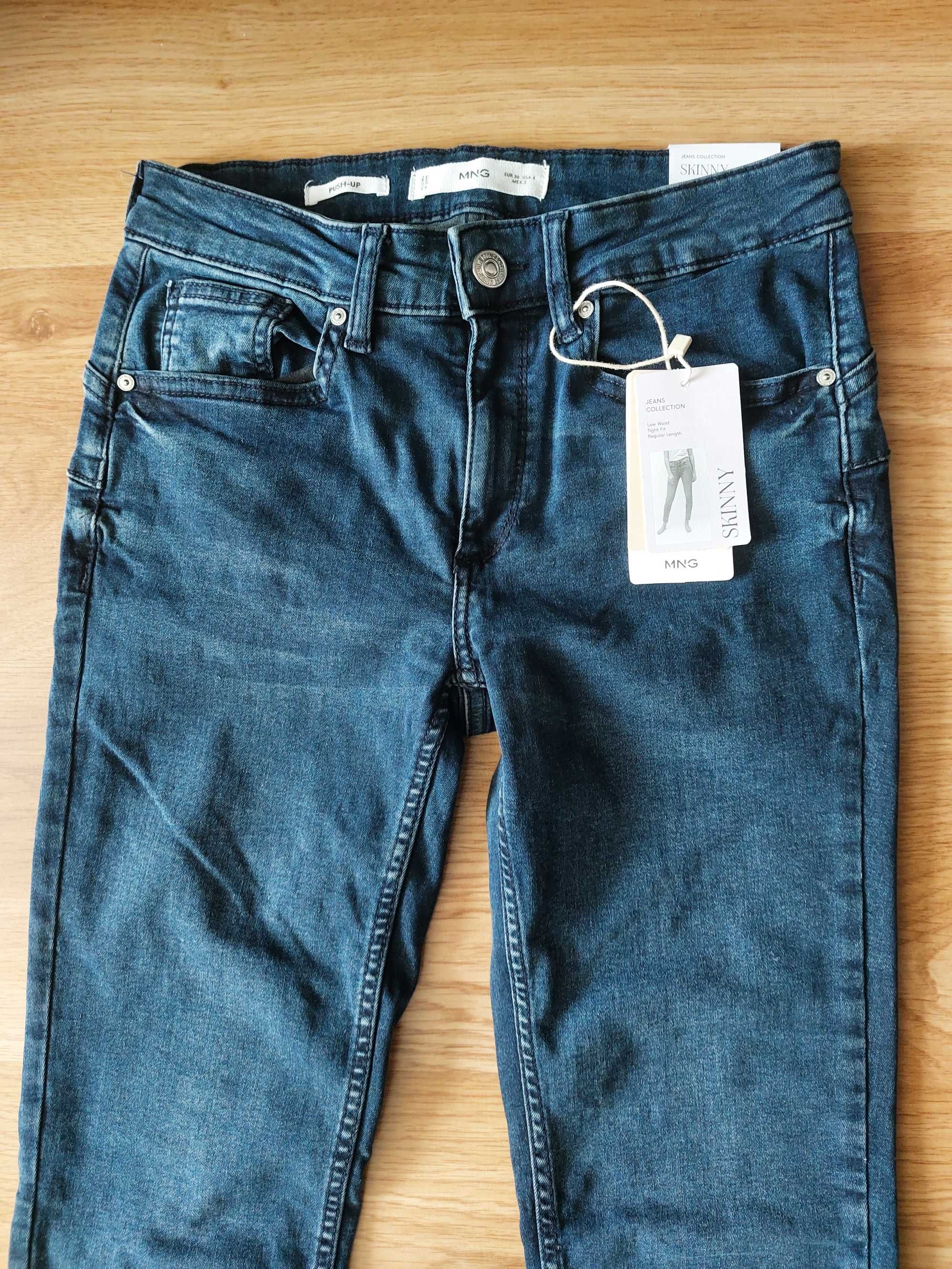 Jeansy push-up Mango 34