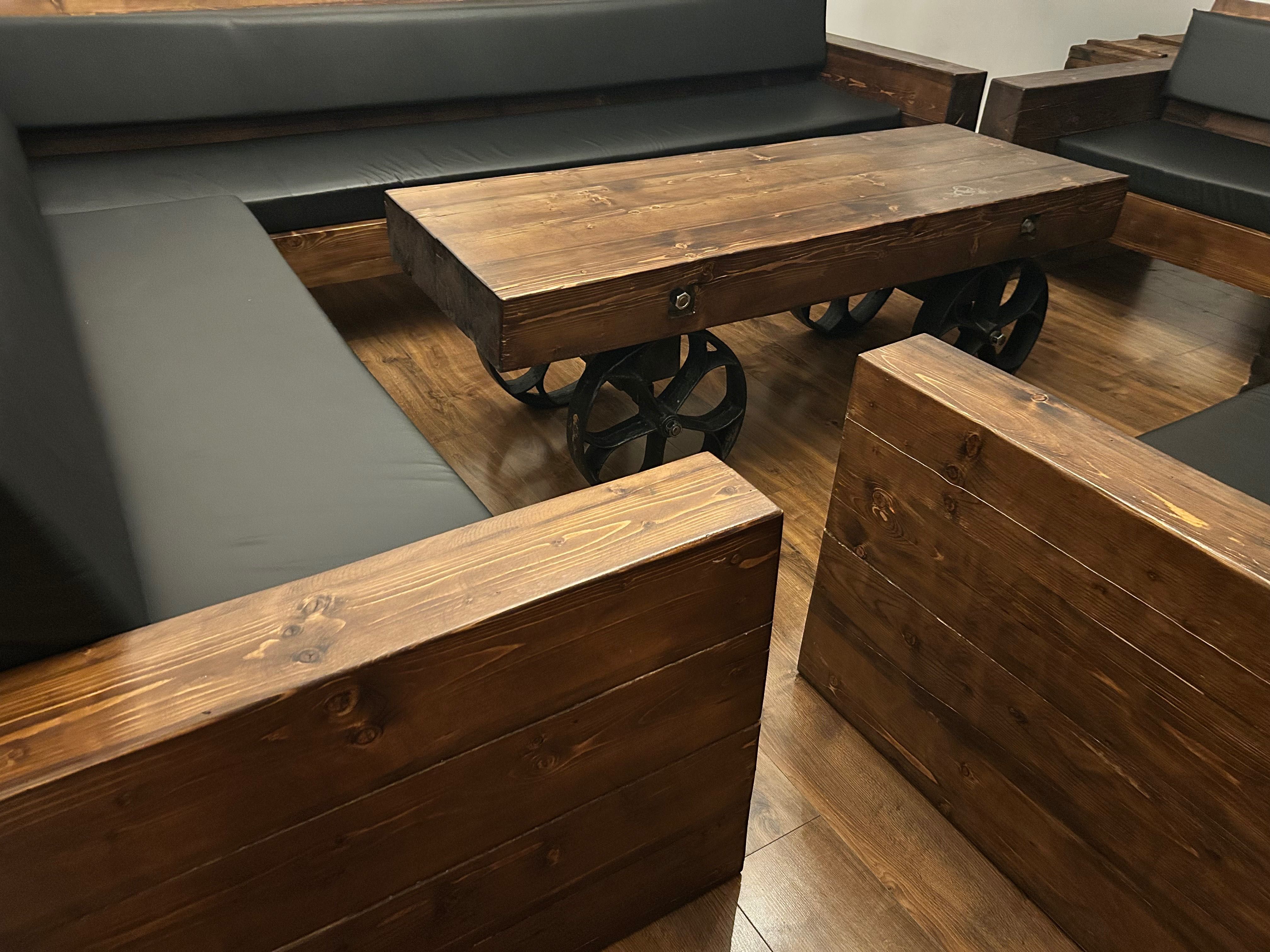 Zestaw mebli w stylu loft