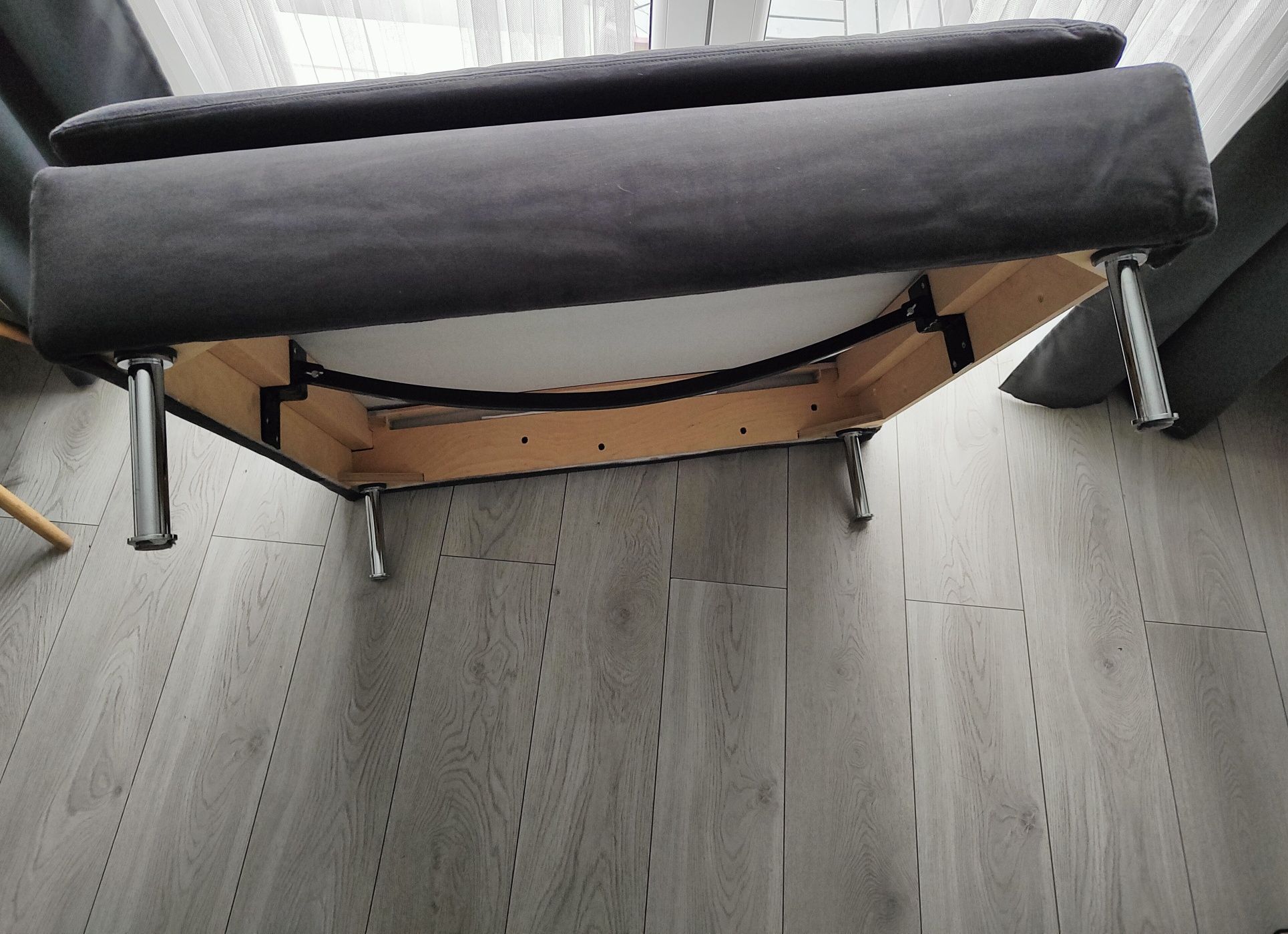 Ikea Soderhamn Sofa fotel sekcja 1 osobowa ciemno szary