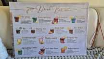 TABLICA Drink Bar na wesele