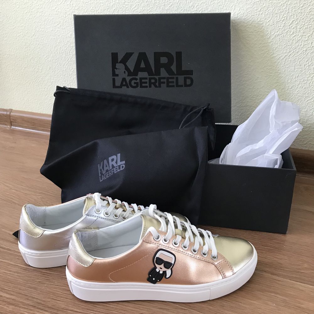 Новые, оригинальные кроссовки (кеды) Karl Lagerfeld «Iconic»