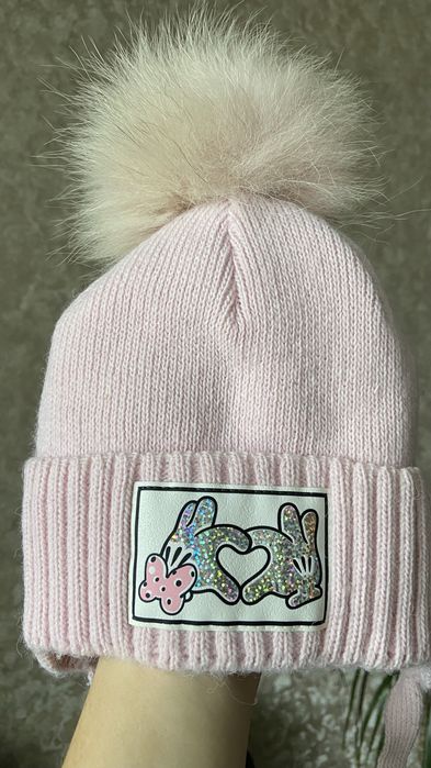 Шапка для дівчинки, 3-4 роки