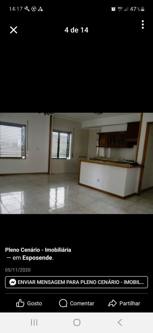 Apartamento t1 no centro de Esposende