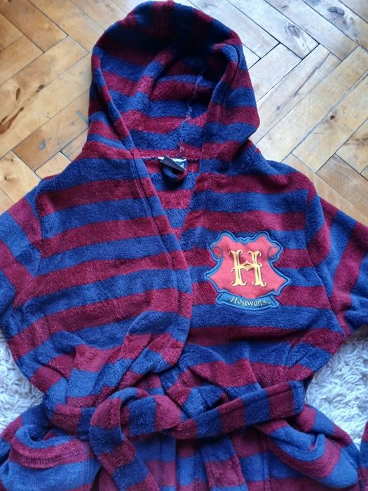 Szlafrok chłopięcy M&Co 140 Harry Potter Hogwarts miękki ciepły zadba