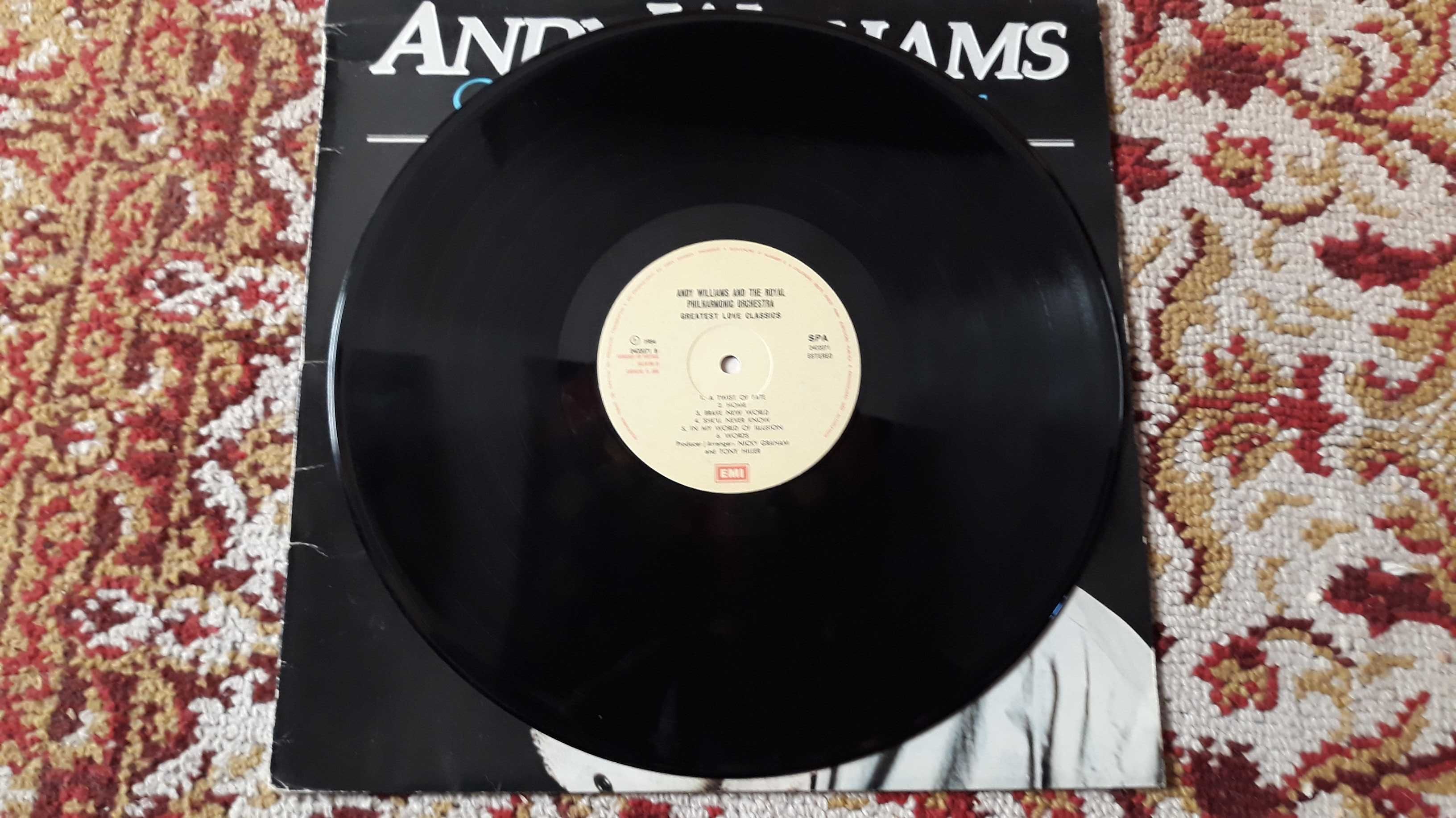 Andy Williams - Greatest Love Classics - LP vinil - portes incluídos